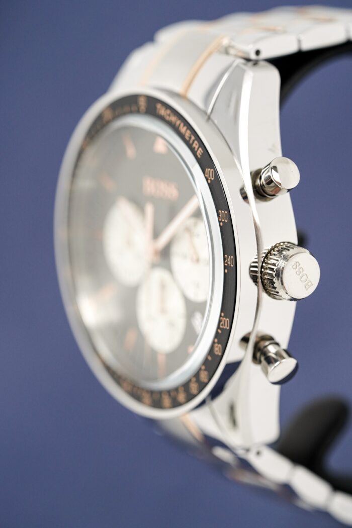 Hugo Boss Men's Watch Chronograph Trophy Grey - HB1513634 - Image 4
